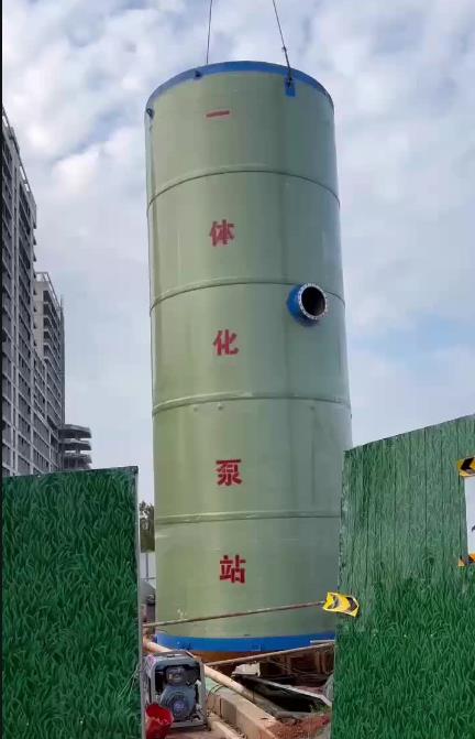 河口一体化泵站