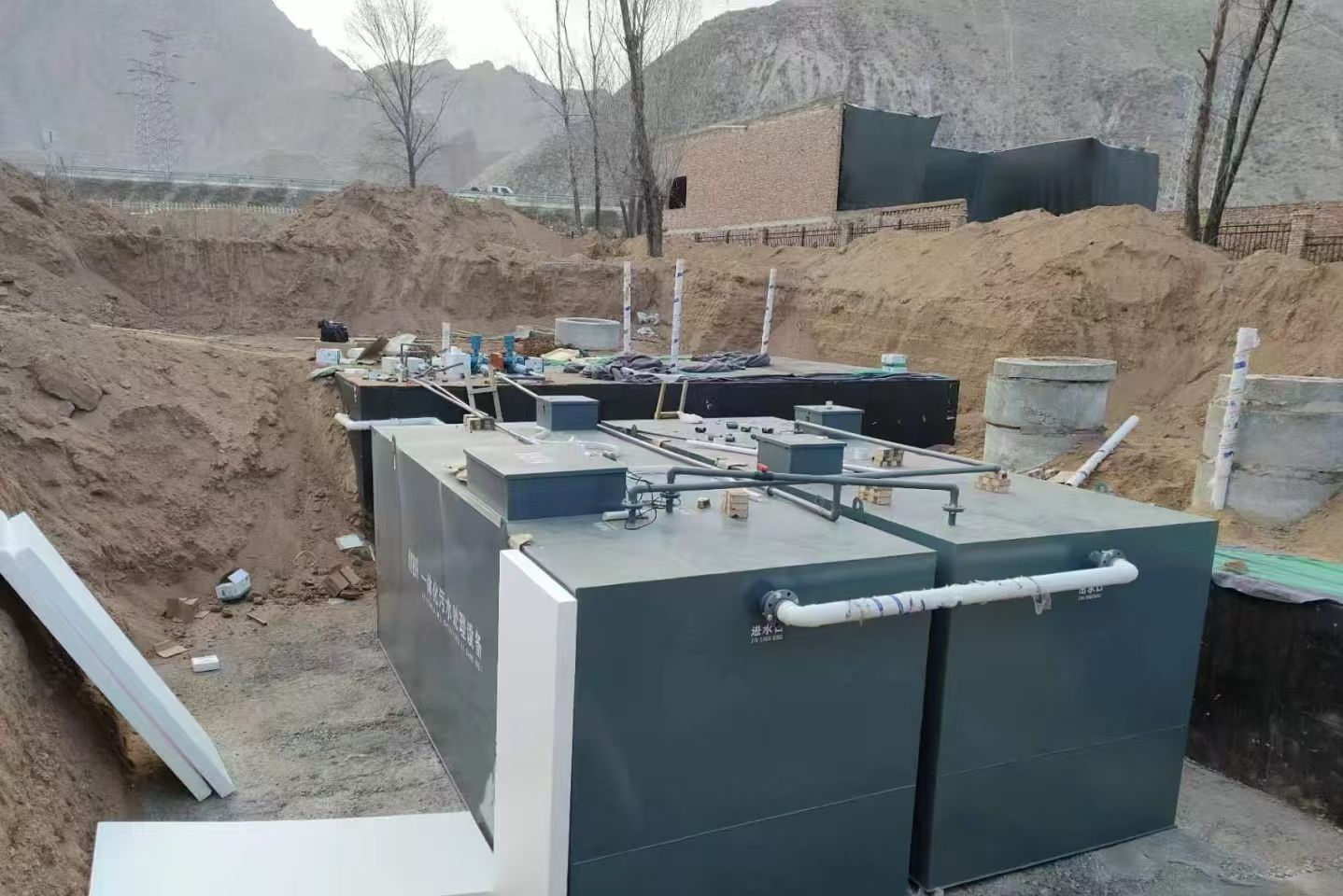 河口一体化污水处理设备